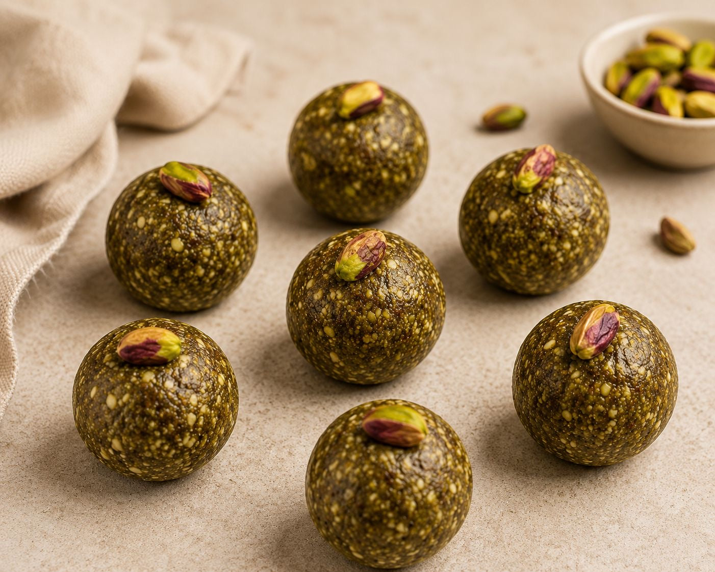 Green Power Energy Balls – 12 Pieces
Gluten free