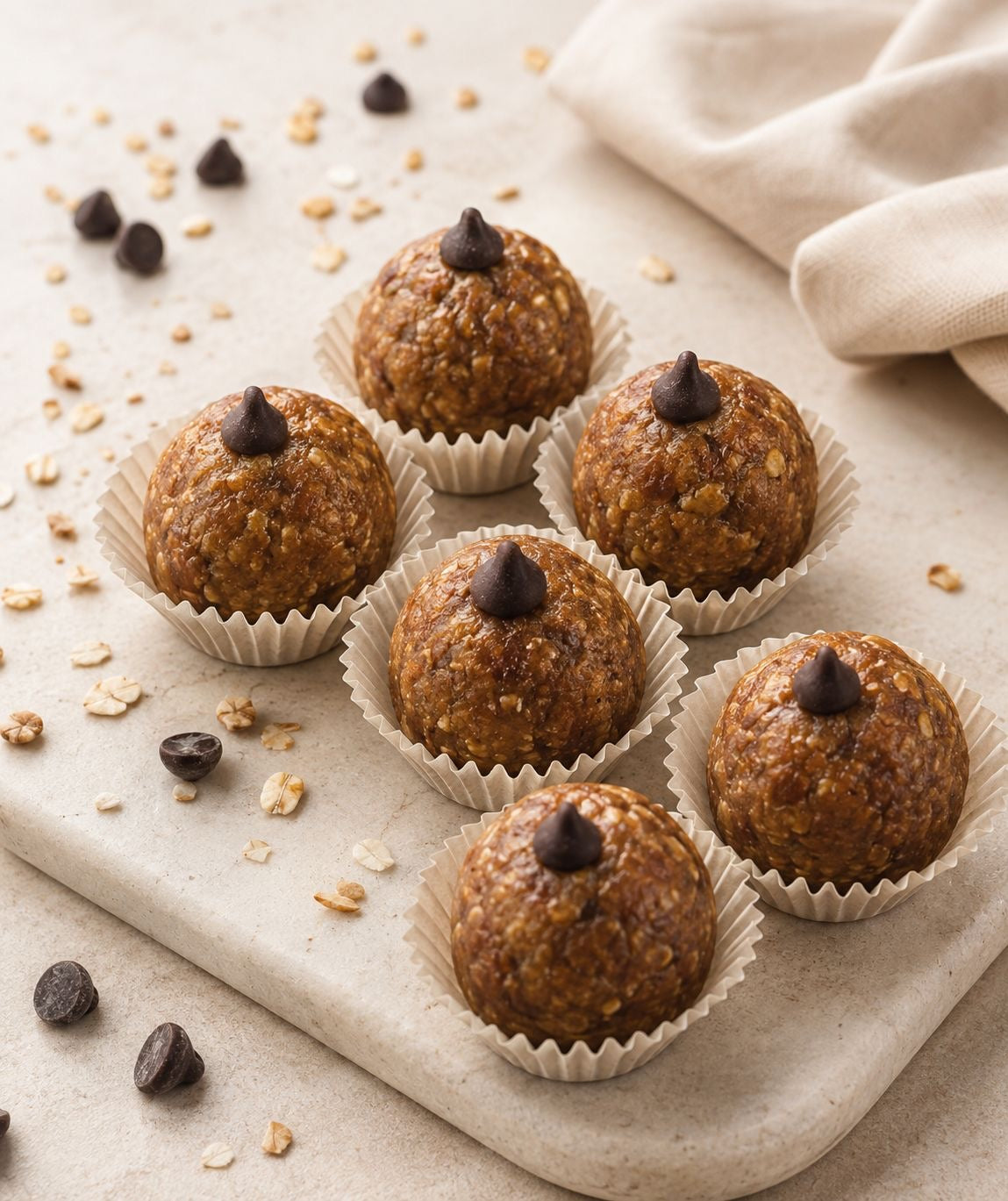 Peanut Butter Energy Balls – 12 Pieces