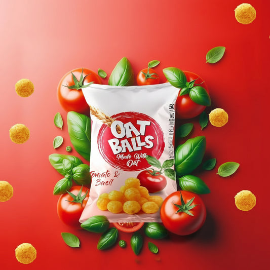 Real Nutrition Baked Oat Balls Tomato & Basil