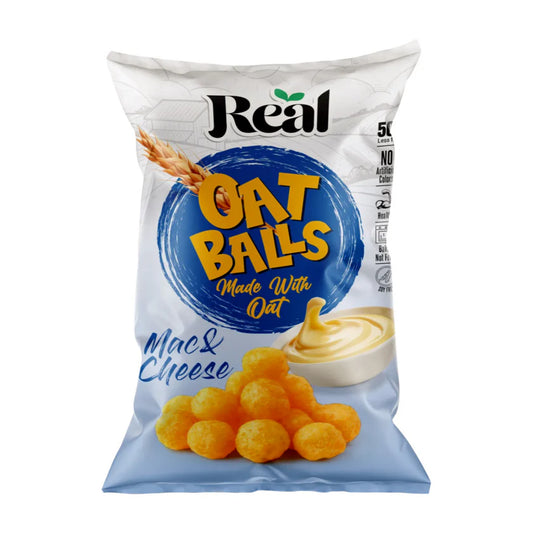 Real Nutrition Baked Oat Balls Mac & Cheese