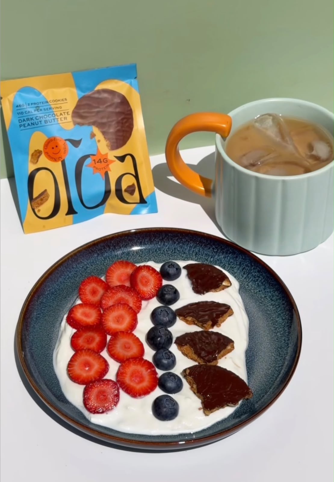 Oloa Dark Chocolate Peanut Butter Protein Cookie