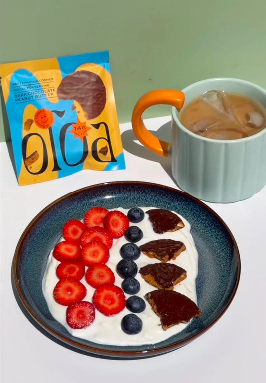 Oloa Dark Chocolate Peanut Butter Protein Cookie
