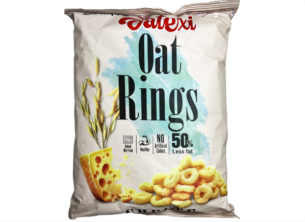 Oatexi Oat Rings Cheese Flavor - 60 gm