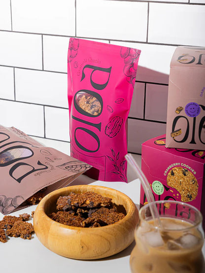 Oloa Cranberry Pecan Granola Chunks