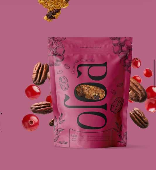 Oloa Cranberry Pecan Granola Chunks