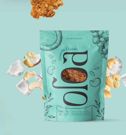 Oloa Coconut Cashew Granola Chunks